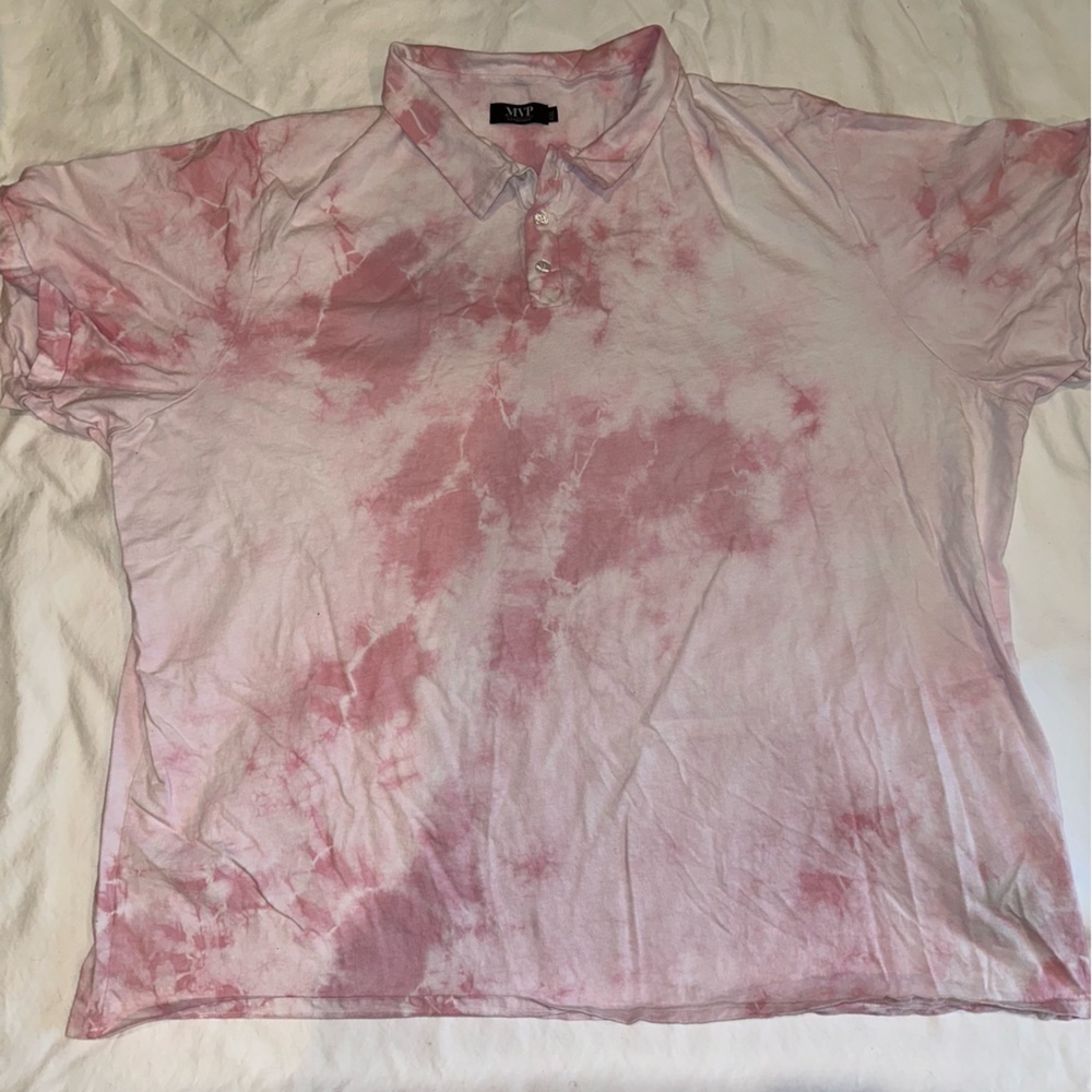 Men’s MVP Tie Dye Polo Shirt